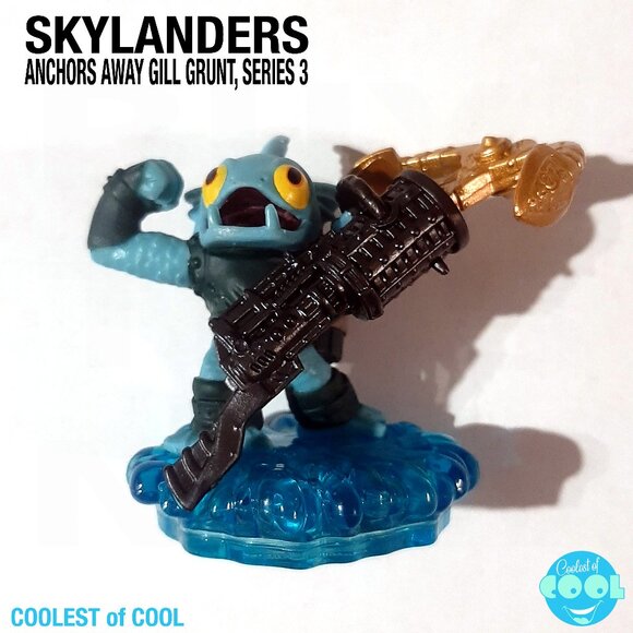 Gill Grunt Skylanders Swap Force figure loose gillgrunt Wii Nintendo imaginators - Picture 1 of 4